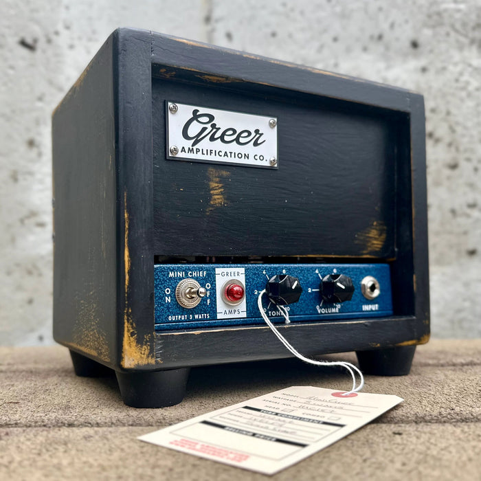 Greer Amps - Mini Chief 3w Amplifier Head - 240v!!