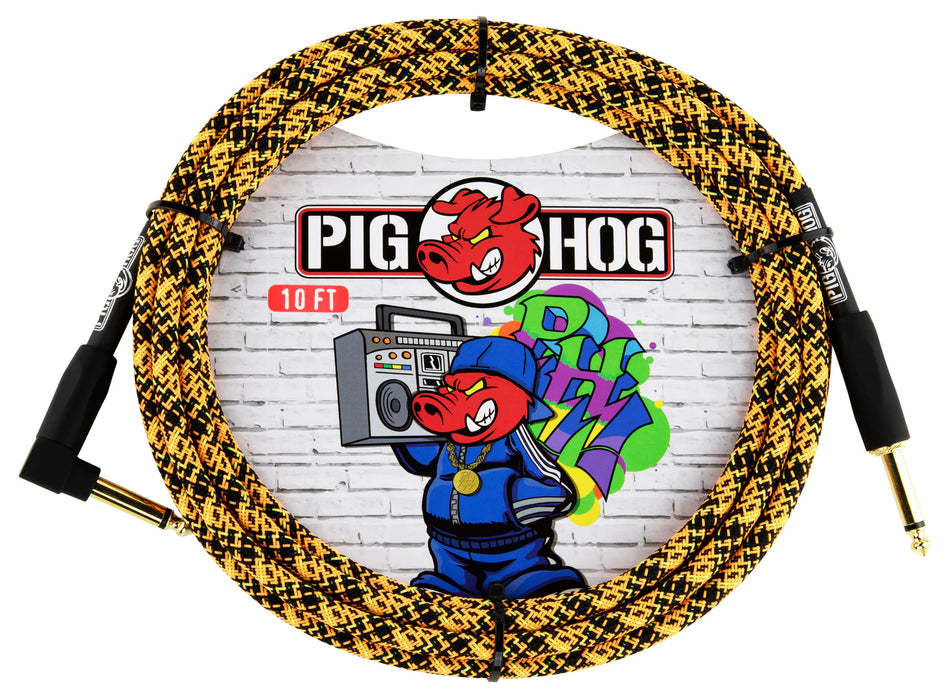 Pig Hog Graffiti Series Instrument Cables