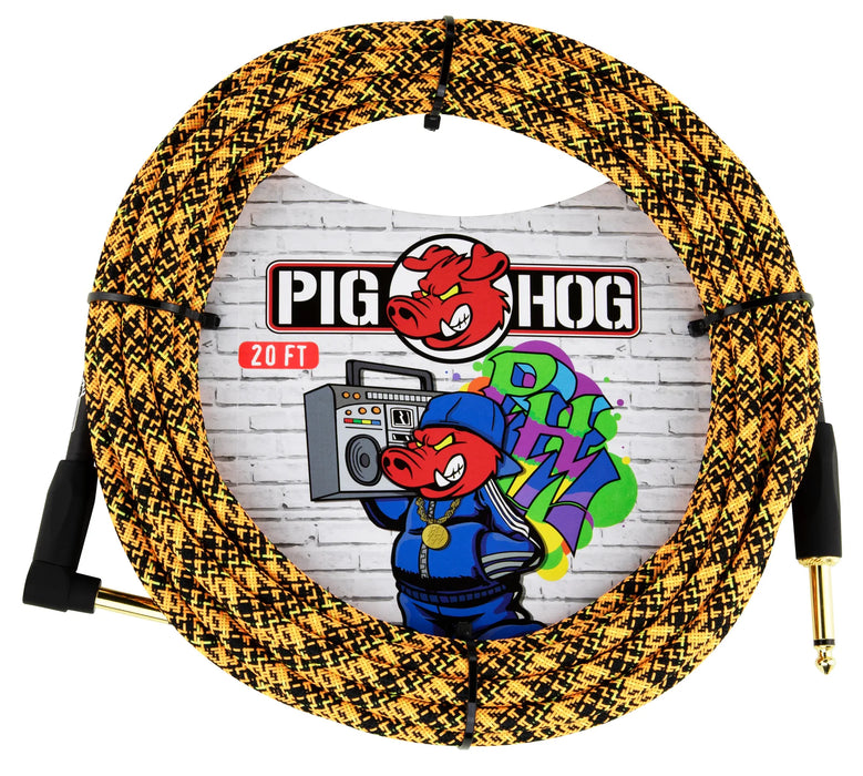 Pig Hog Graffiti Series Instrument Cables