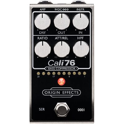 Origin Effects Cali76 FET Bass Compressor - BLACK