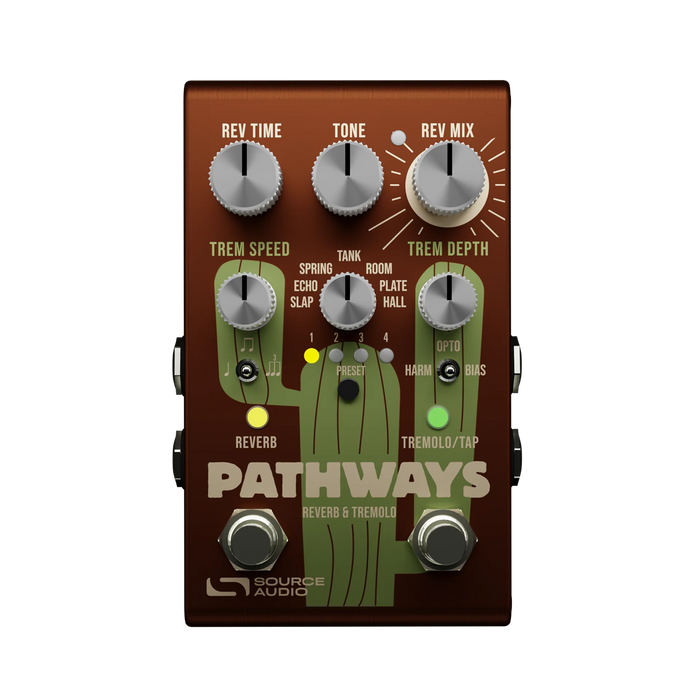 Source Audio Pathways - Reverb + Tremolo
