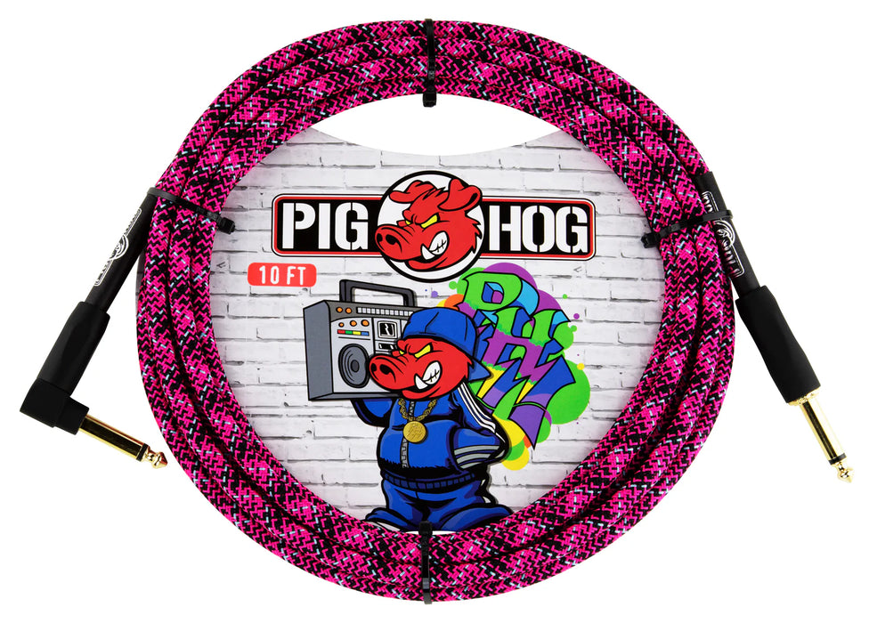 Pig Hog Graffiti Series Instrument Cables