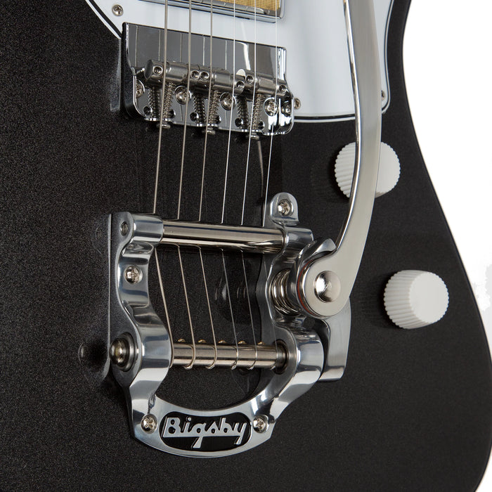 Harmony Guitars Silhouette w/ Bigsby Space Black (Inc MONO Vertigo Case)