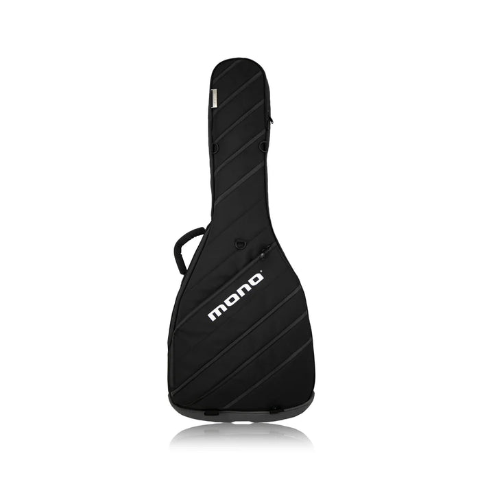 Mono Vertigo Ultra Black Semi-Hollow Guitar Case, With Wheels