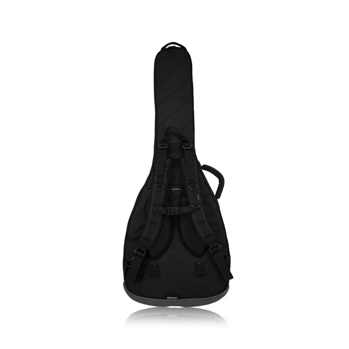 Mono Vertigo Ultra Black Semi-Hollow Guitar Case, With Wheels