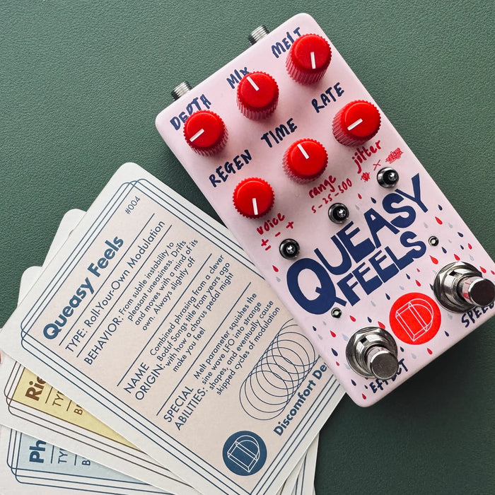 Discomfort Designs My Continuing Battle with the Queasy Feels (Stereo Multi Modulator)