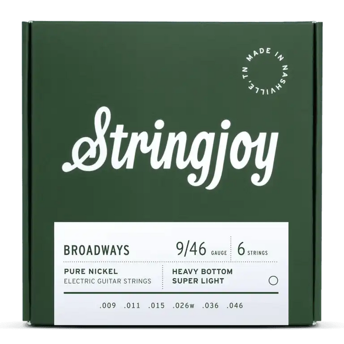 Stringjoy Broadways - Electric Classic Heavy Bottom Super Light Gauge 9/46