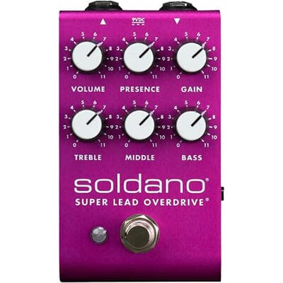 SOLDANO SLO SUPER LEAD OVERDRIVE PEDAL - PURPLE — Pedal Empire