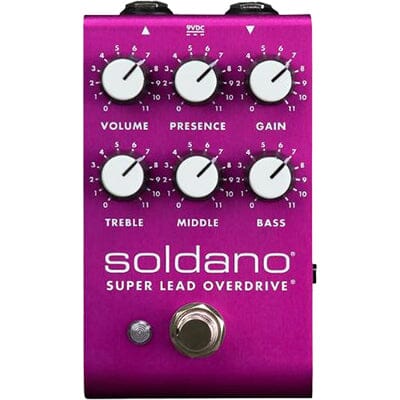 SOLDANO SLO SUPER LEAD OVERDRIVE PEDAL - PURPLE