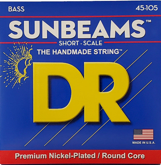 DR Strings Sunbeam Nickel Plated Medium 45-105 Bass Strings