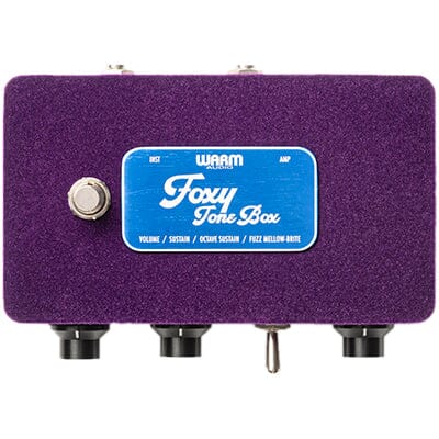Warm Audio Foxy Tone Box Fuzz - Limited PURPLE