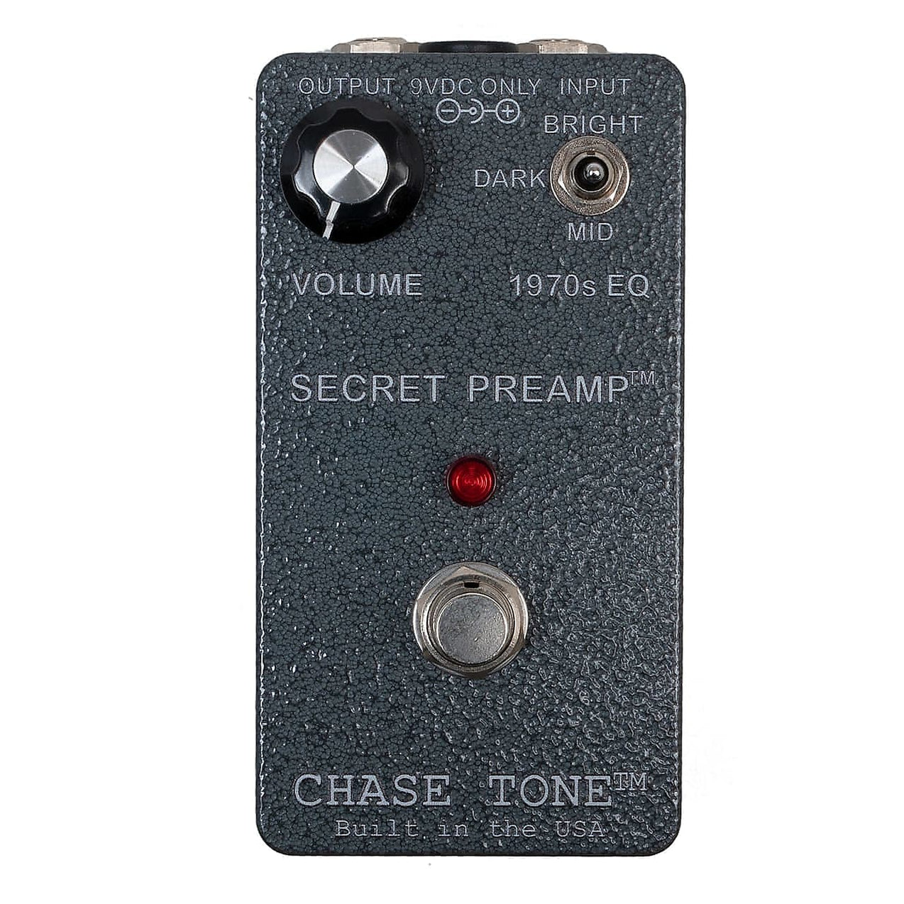 Chase Tone Secret Preamp Silver Grey — Pedal Empire