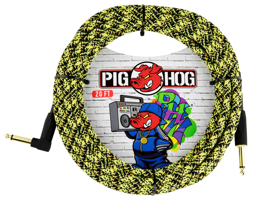 Pig Hog Graffiti Series Instrument Cables