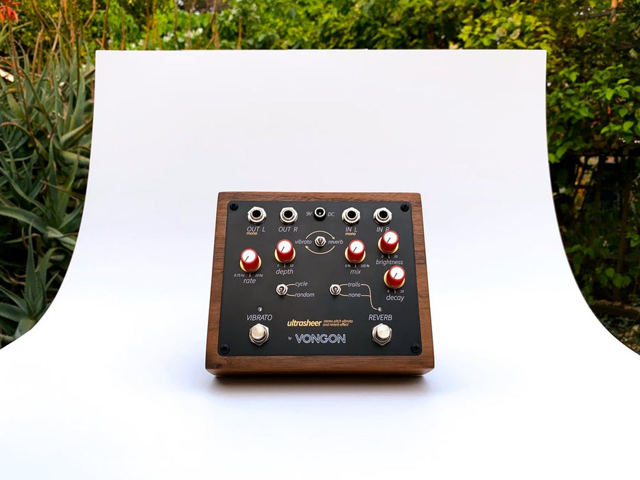 Vongon Ultrasheer Vibrato + Reverb - Pedal Empire