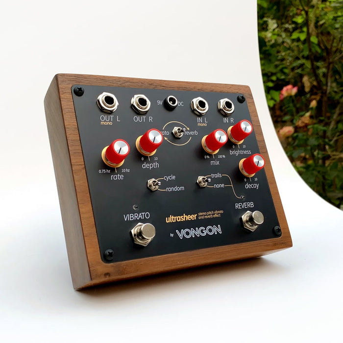 Vongon Ultrasheer Vibrato + Reverb - Pedal Empire