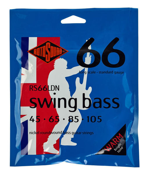 Rotosound Swing Nickel Bass Guitar Strings Long Scale (45-105) - Pedal Empire