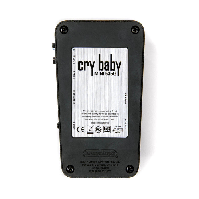 Dunlop 535Q Cry Baby Mini - Pedal Empire
