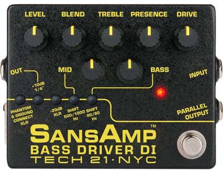 Tech21 SansAmp Bass Driver DI Tech 21 (Version 2)