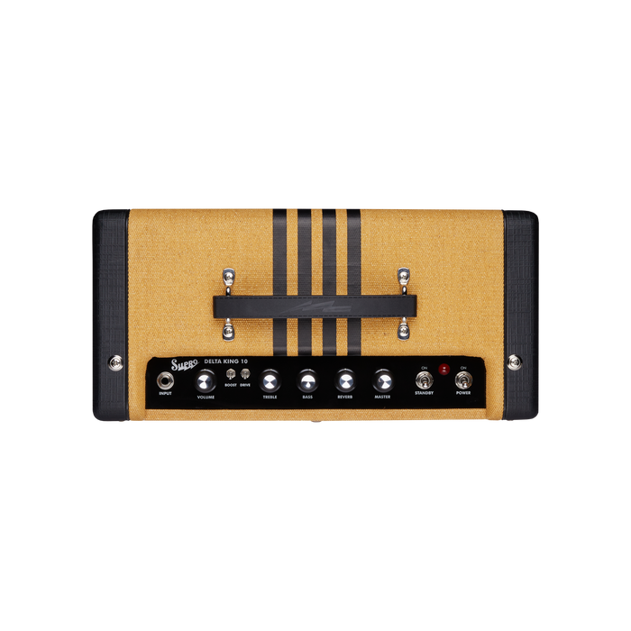 Supro Delta King 10 Combo Tweed/Black Stripes.