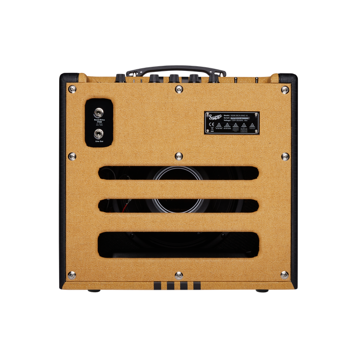 Supro Delta King 10 Combo Tweed/Black Stripes.