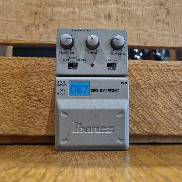 Vintage Ibanez DE-7 Delay Echo Tone Lok Series