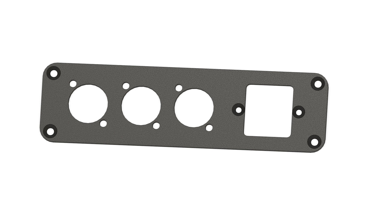 Creation Music Co. 3 Way D-Panel (for Elevation Pedalboards)
