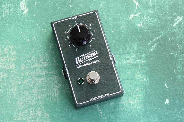 benson boost pedal Benson Amplifiers Germanium Boost — Pedal Empire