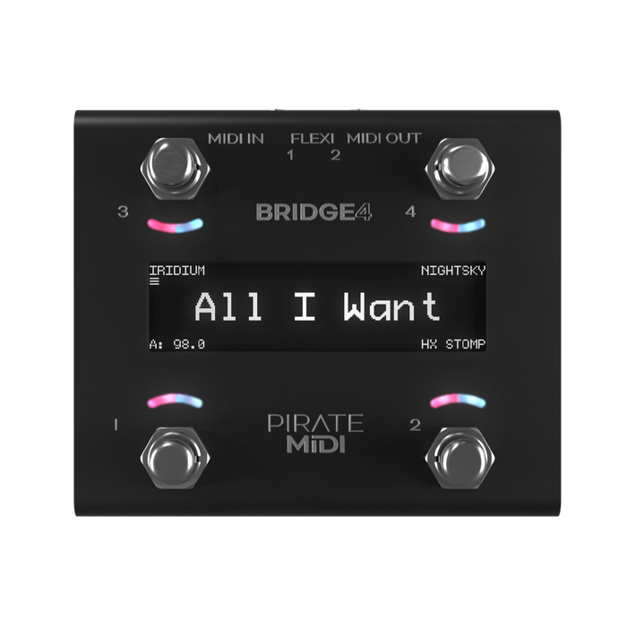 Pirate MIDI Bridge4 Pedal Empire