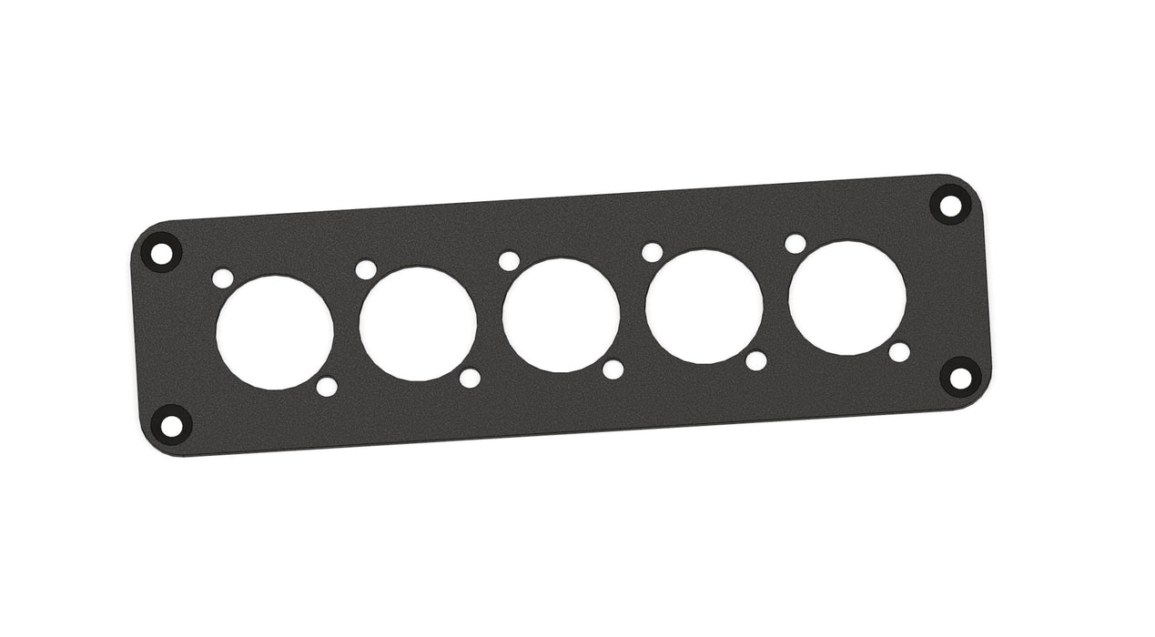 Creation Music Co. 5 Way D-Panel (for Elevation Pedalboards)