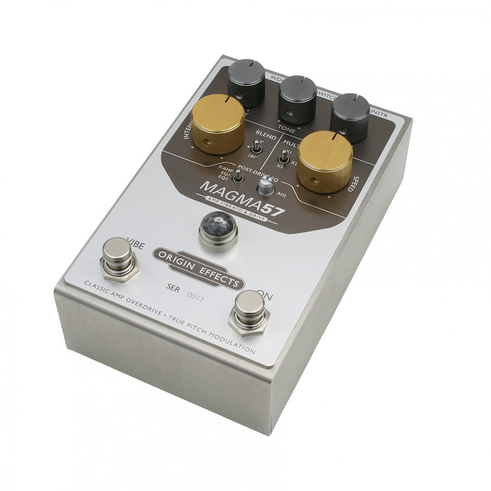 magma 57 pedal Origin Effects MAGMA57 AMP VIBRATO & DRIVE — Pedal Empire