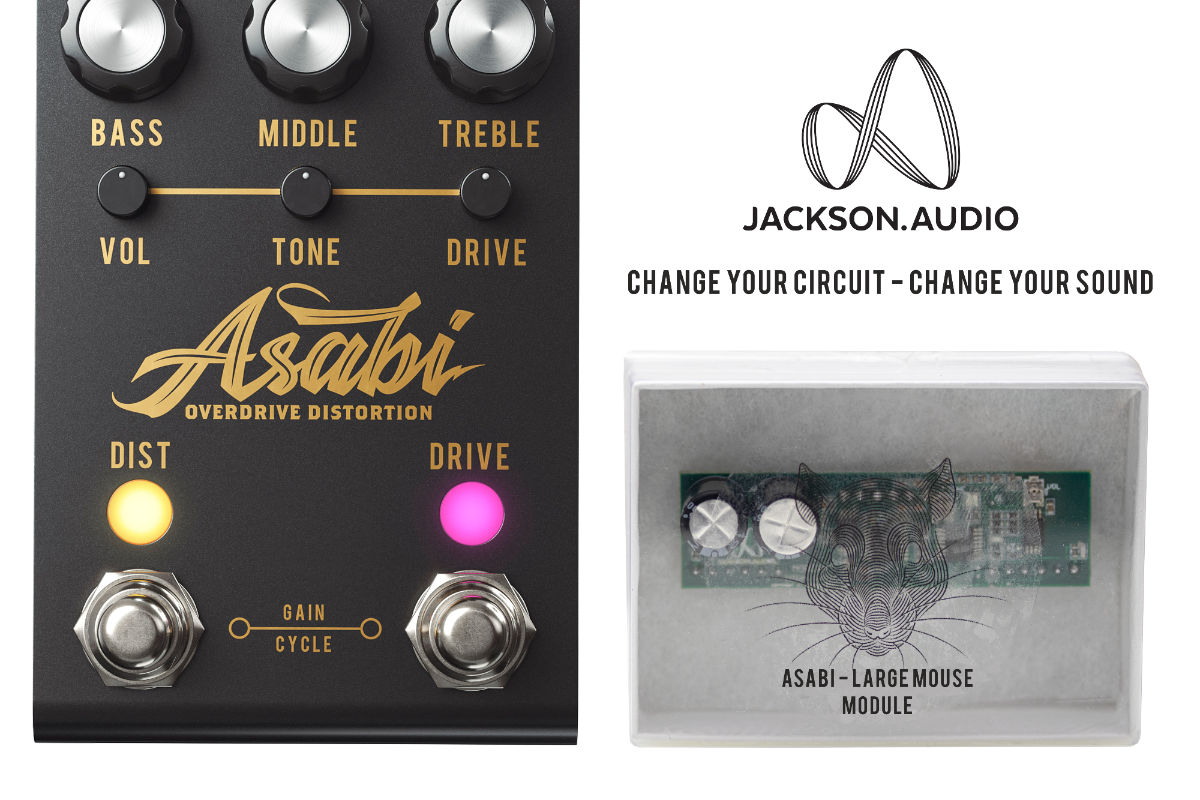 JACKSON AUDIO LARGE MOUSE ANALOG PLUG-IN for Asabi — Pedal