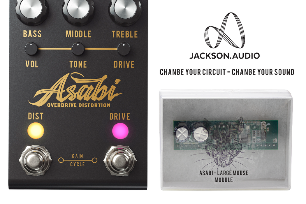 JACKSON AUDIO LARGE MOUSE ANALOG PLUG-IN for Asabi - Pedal Empire