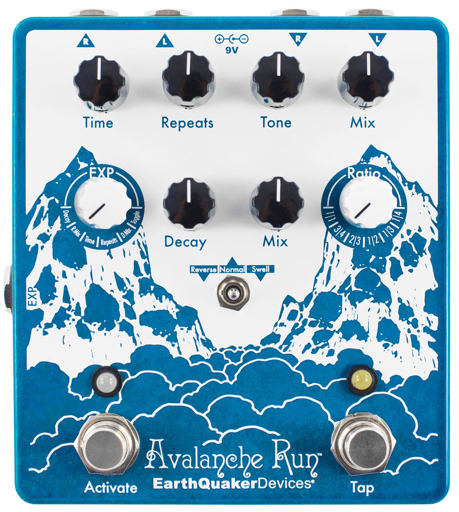 Avalanche Run V2 Earthquaker Devices 限定 Earthquaker Devices Avalanche Run V2 — Pedal Empire