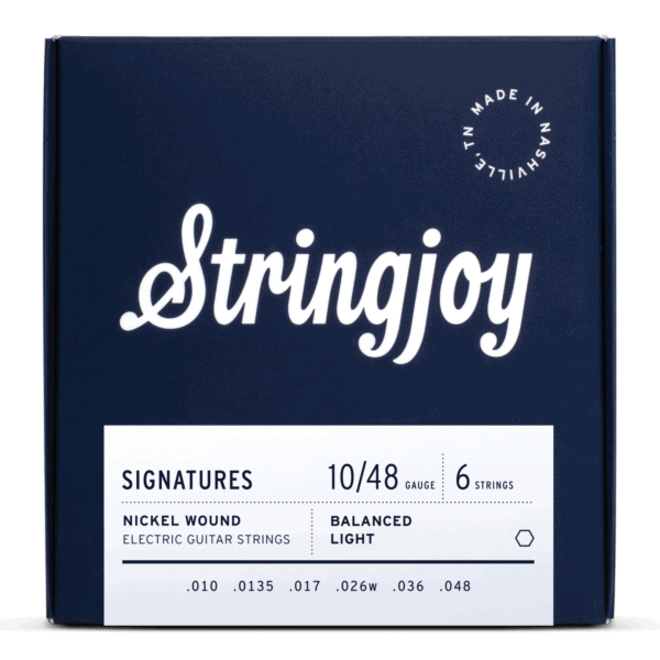Stringjoy Signatures - Electric Balanced LIGHT Gauge 10-48 - Pedal Empire