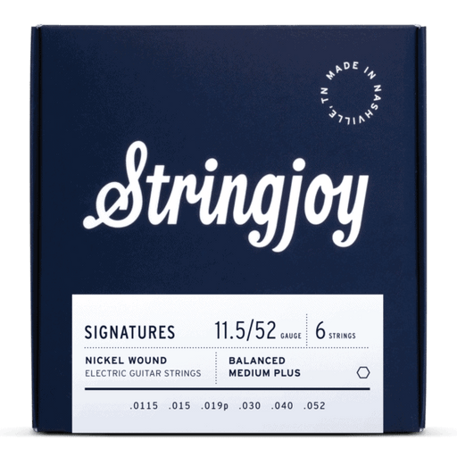 Stringjoy Signatures - Balanced MEDIUM PLUS Gauge - 11.5-52 - Pedal Empire