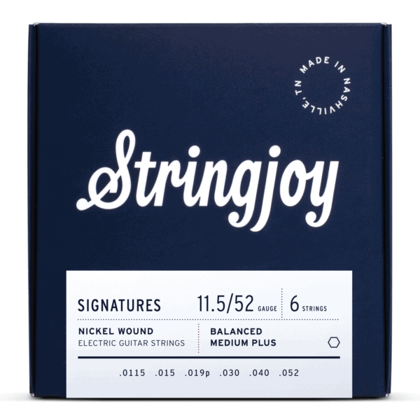Stringjoy Signatures - Balanced MEDIUM PLUS Gauge - 11.5-52 - Pedal Empire