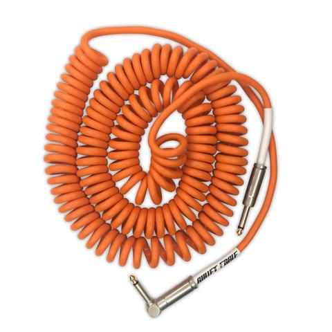 Bullet Cable Orange Coil 30ft - Pedal Empire