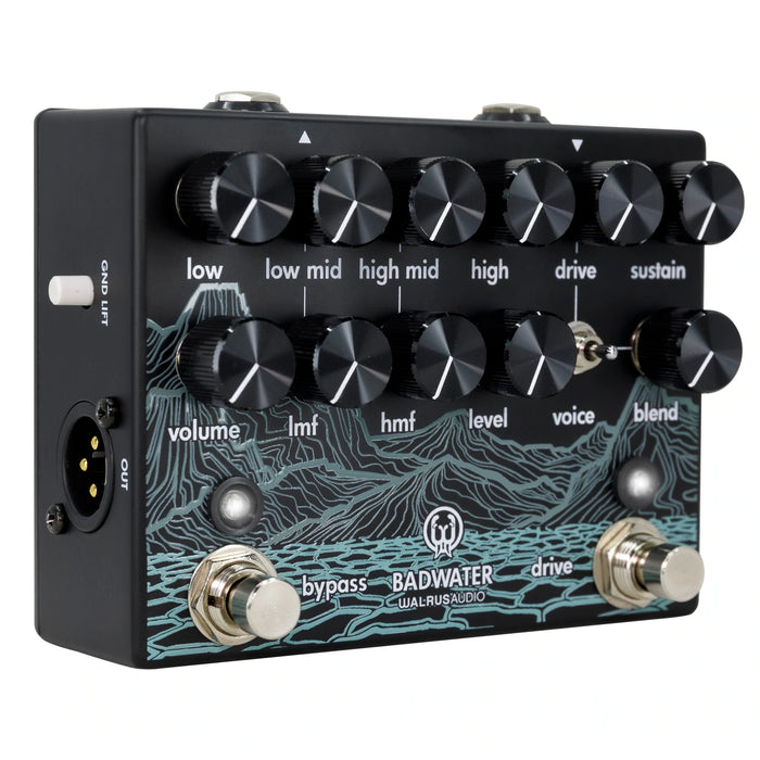 Walrus Audio Badwater Bass Pre-Amp & D.I