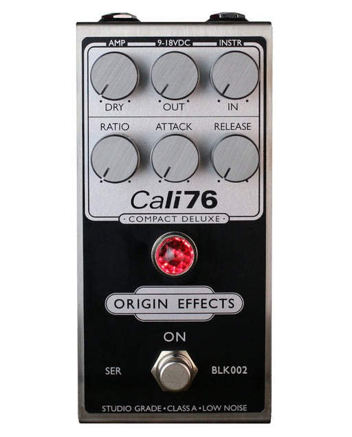 Origin Effects Cali76 Compact Deluxe Limited Edition Inverted Black - Pedal Empire