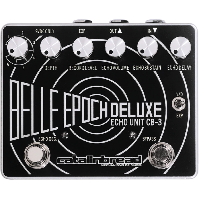 Catalinbread Belle Epoch Deluxe (Black And Silver)
