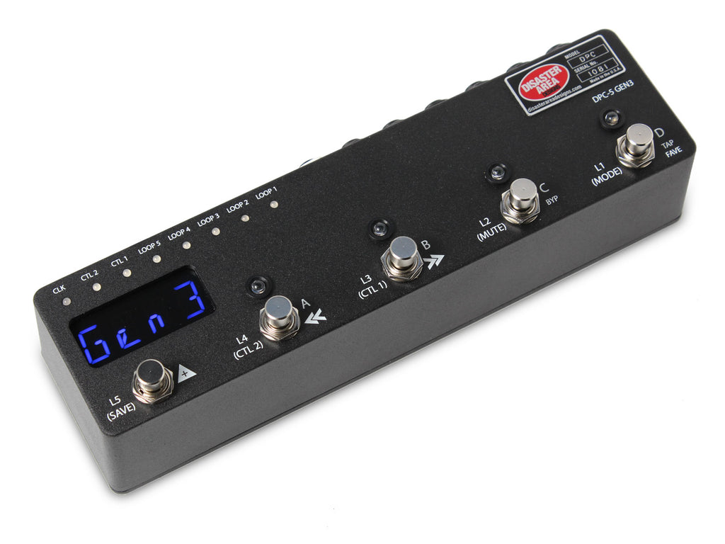 ギター Disaster Area Designs DPC5 gen3 Disaster Area DPC-5 Gen3 — Pedal Empire