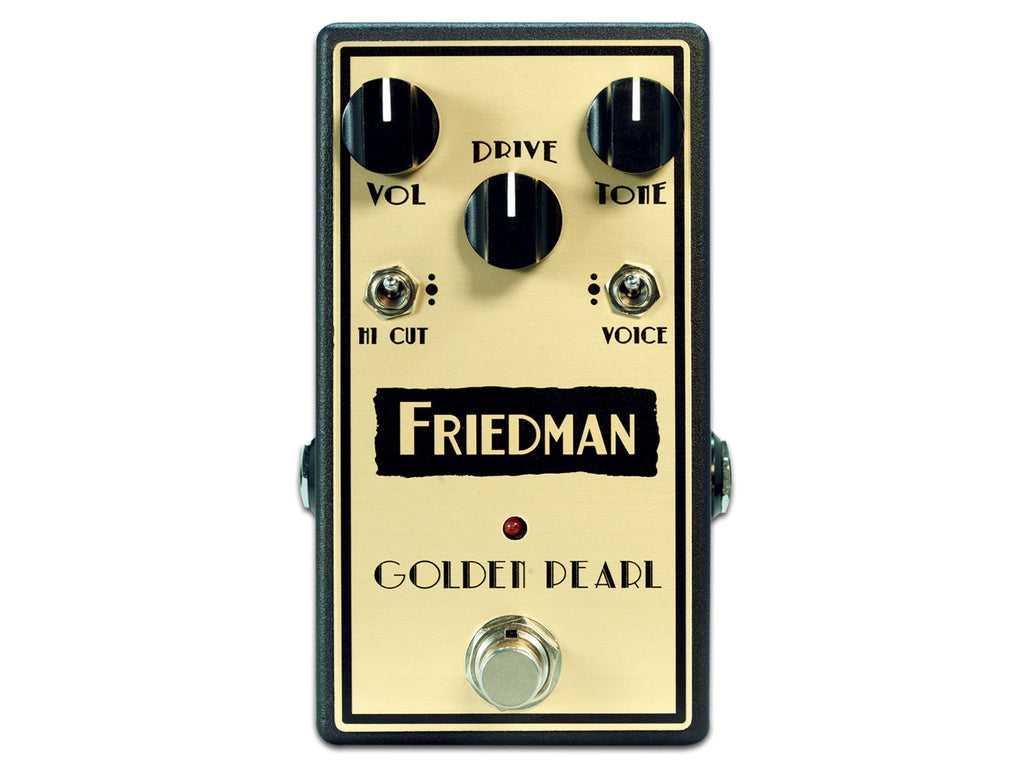 ギター Friedman GOLDEN-PEARL Friedman Golden Pearl Overdrive — Pedal Empire