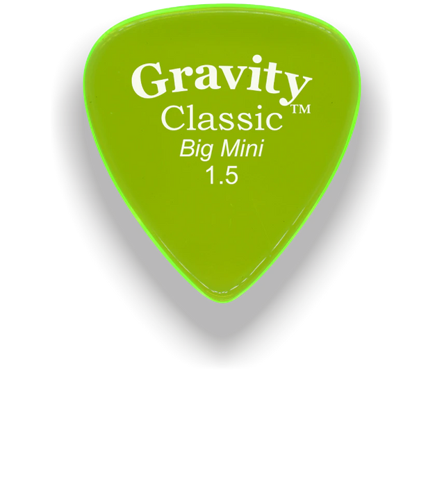 Gravity Classic Picks (Standard, Big Mini and Pointed)