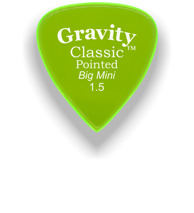 Gravity Classic Picks (Standard, Big Mini and Pointed)