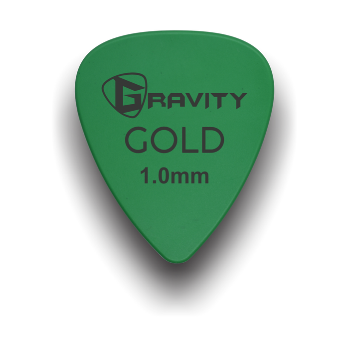 Gravity Gold Series Picks - 1.0mm