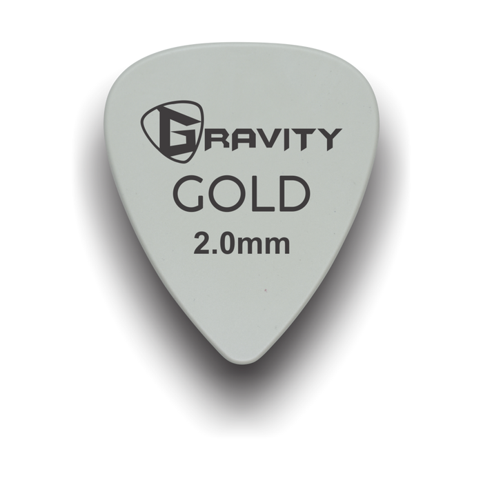 Gravity Gold Series Picks - 2.0mm