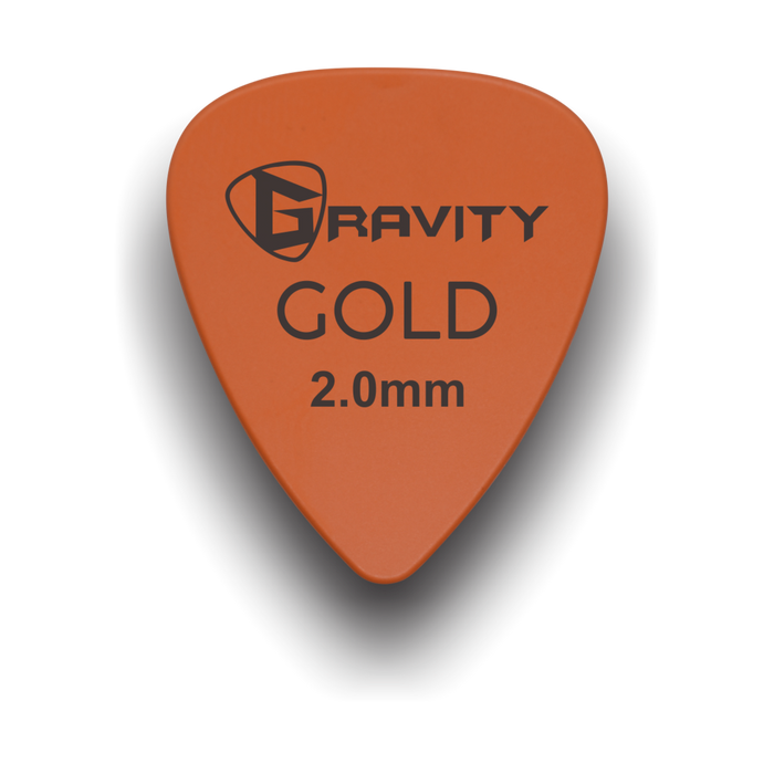 Gravity Gold Series Picks - 2.0mm