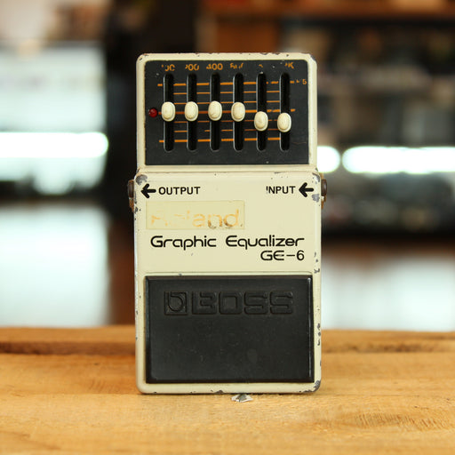 VINTAGE BOSS GE-6 Equaliser - Pedal Empire