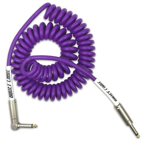 Bullet Cable Purple Coil 15ft - Pedal Empire