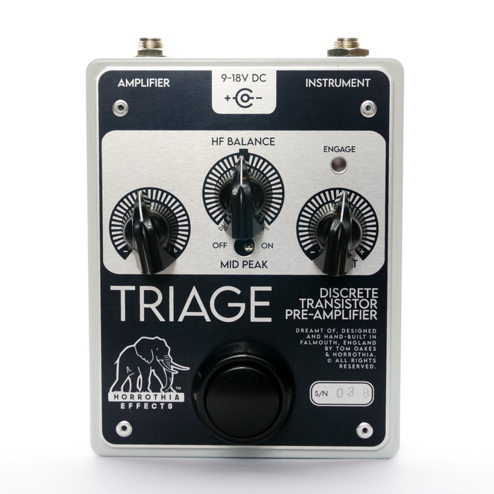 Horrothia Effects Triage Preamp